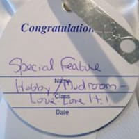 Special Feature Hobby/Mud Room Appreciation Badge