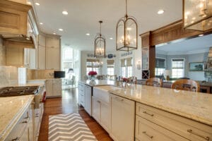 Custom interior kitchen by CarrHomes custom build
