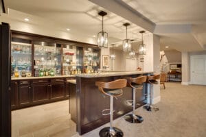 Custom build homes interiors