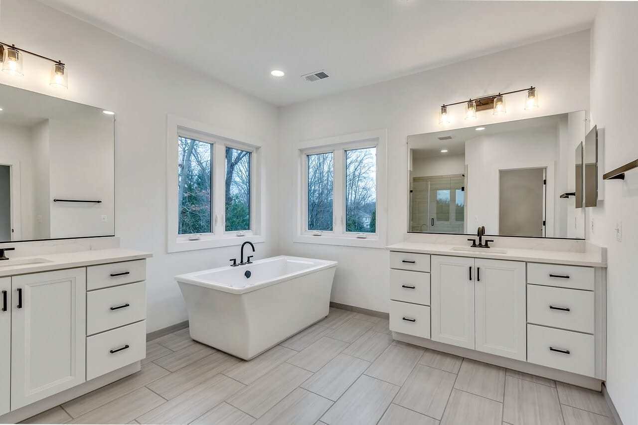 custom build bathroom Augusta model